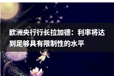 欧洲央行Nagel称还需要“几次”加息