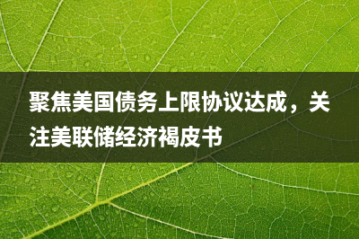 债务上限警报暂解 美国市场投资者保持谨慎